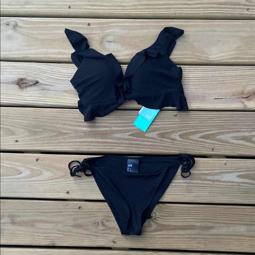 H&M Black Bikini Set